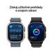 Apple Watch Ultra 3 GPS + Cellular 49mm Natural Titanium Case with Natural Titanium Milanese Loop - Large MF0E4QC/A