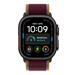 Apple Watch Ultra 4 GPS + Cellular 49mm Black Titanium Case with Burgundy Trail Loop - M/L MJC44QC/A