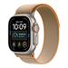 Apple Watch Ultra 4 GPS + Cellular 49mm Natural Titanium Case with Sand Trail Loop - M/L MJAQ4QC/A