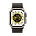 Apple Watch Ultra GPS + Cellular, 49mm Titanium Case with Black/Gray Trail Loop - S/M mqfw3cs/a