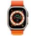 Apple Watch Ultra GPS + Cellular, 49mm Titanium Case with Orange Alpine Loop - Small mnhh3cs/a