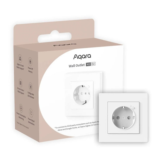 Aqara Smart Home Podomietková zásuvka H2 EU WP-P01D