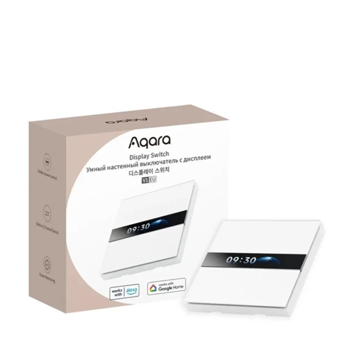 Aqara Smart Home Vypínač s displejom V1 WS-K02D