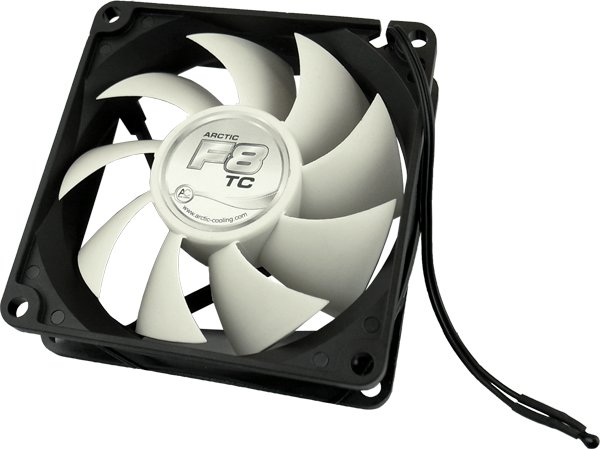 ARCTIC F8 TC 80mm case fan wit temperature control AFACO-080T0-GBA01