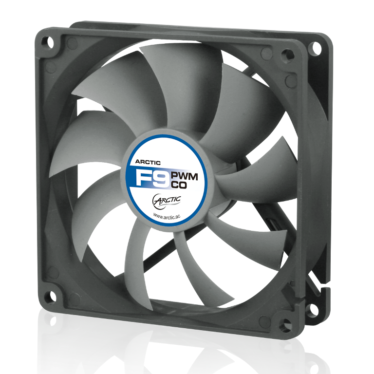 ARCTIC F9 PWM PST CO 92mm standard PWM case fan with double ball bearing AFACO-090PC-GBA01