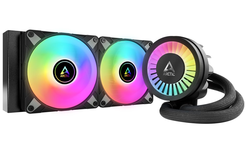 ARCTIC Liquid Freezer III - 240 A-RGB (Black) : All-in-One CPU Water Cooler with 240mm radiator and ACFRE00142A