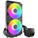 ARCTIC Liquid Freezer III Pro 280 A-RGB : All-in-One CPU Water Cooler with 280mm radiator and 2x P14 ACFRE00183A