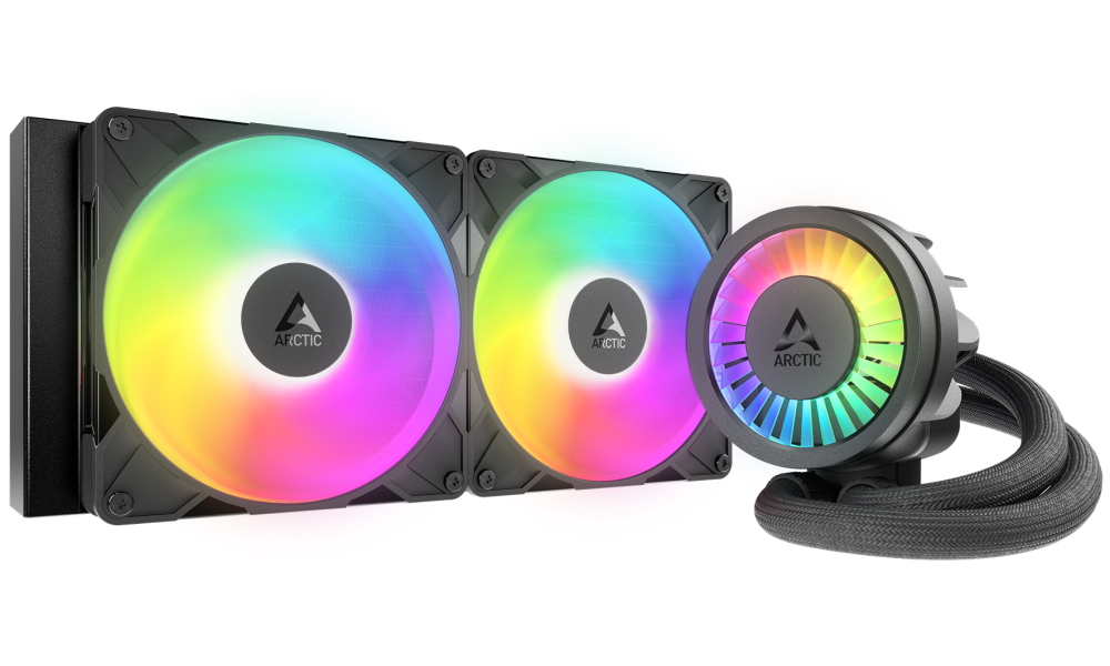 ARCTIC Liquid Freezer III Pro 280 A-RGB : All-in-One CPU Water Cooler with 280mm radiator and 2x P14 ACFRE00183A