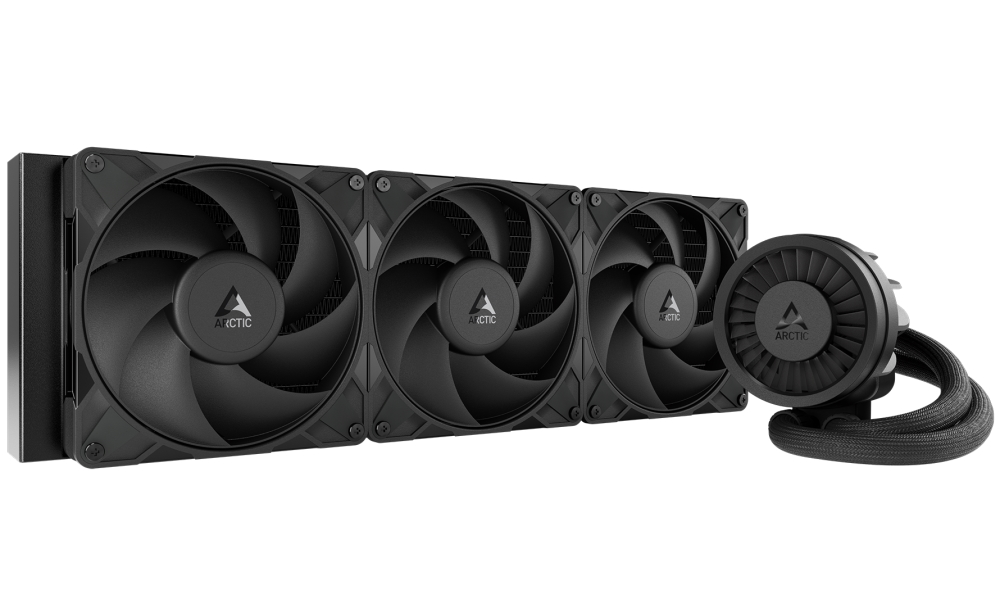 ARCTIC Liquid Freezer III Pro 420 (Black) : All-in-One CPU Water Cooler with 420mm radiator and 3x P ACFRE00181A