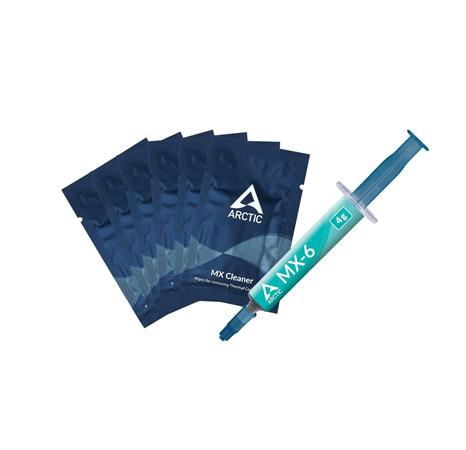 ARCTIC MX-6 4g - with 6 pcs MX Cleaner (Pack) ACTCP00084A