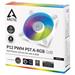 ARCTIC P12 PWM PST A-RGB 0dB – 120mm Pressure optimized case fan | PWM controlled speed with PST | A ACFAN00254A