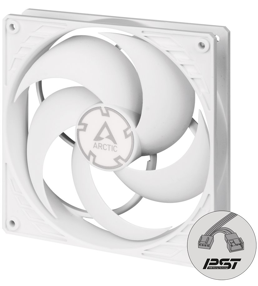 ARCTIC P14 ventilátor 140mm / PWM / PST / bílý ACFAN00197A