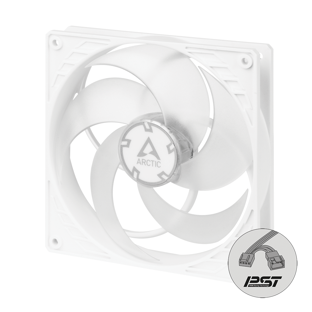 ARCTIC P14 ventilátor 140mm / PWM / PST / bílý/průhledný ACFAN00221A