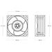 ARCTIC S8038-7K - 80mm Case Fan - dual ball bearing - max 7000 RPM - PWM regulated ACFAN00288A