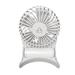 ARCTIC Summair 2Go (White) - Rechargeable Pocket Fan with Stand (74 hours of battery life and variab AEBRZ00029A