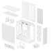 ARCTIC Xtender (White) white window with GPU ACPCC00017A