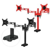 ARCTIC Z2 red - dual monitor arm with USB Hub integrated (red color) ORAEQ-MA008-GBA01