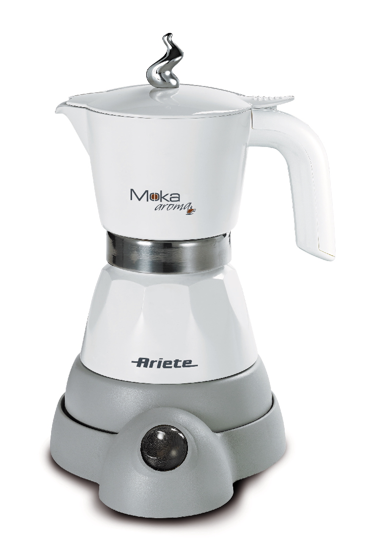 Ariete Moka kávovar, 2/4 šálky, biely, 1358/10 ART 1358/10