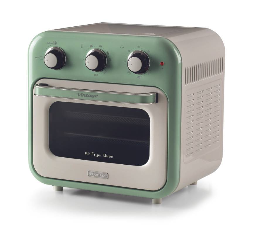 Ariete Vintage Air Fryer Oven 4632/04, zelený 8003705122444