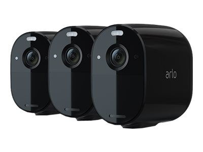 Arlo Essential Spotlight Camera Blck 3Pk, Arlo Essential Spotlight Camera Blck 3Pk Sietova kamera VMC2330B-100EUS