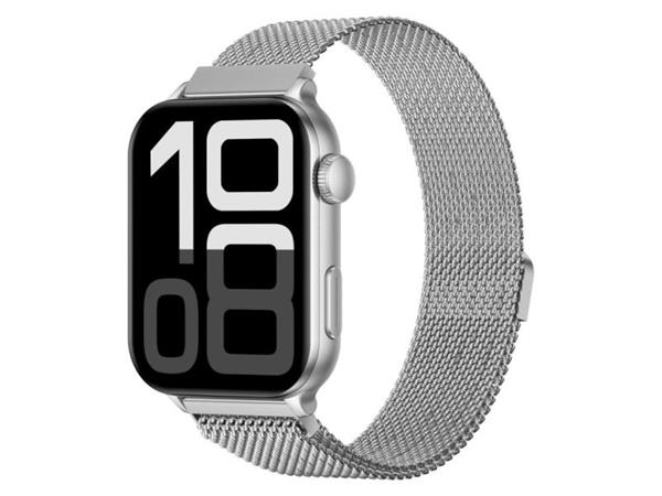 ARMODD Prime 3 GPS stříbrná s kovovým řemínkem + silikonový řemínek 9149