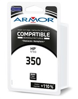 ARMOR ink-jet pre HP DJ D4260, C4280, OJ J5780 , 365 strán , CB335EE, čierná/black (HP 350) B20267R1