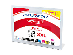 Armor ink-jet pro Canon (PGI580XXLBK+CLI581XX) B10491R1