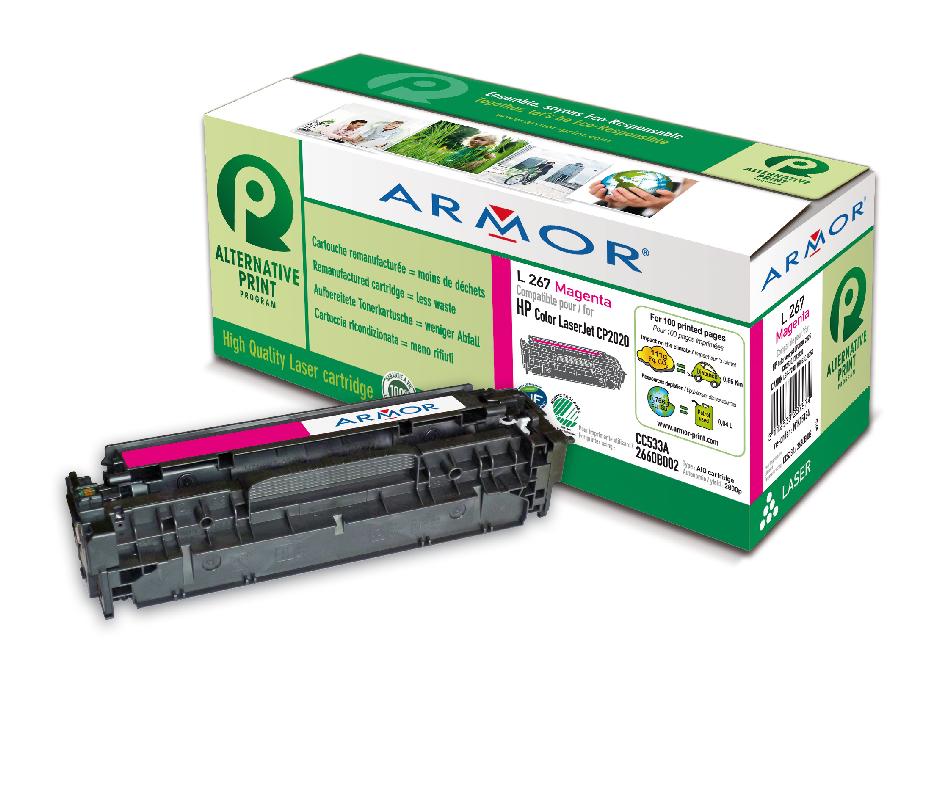 ARMOR toner pre HP HP CLJ 300,400, magenta,2.600str.,komp.CE413A K15581