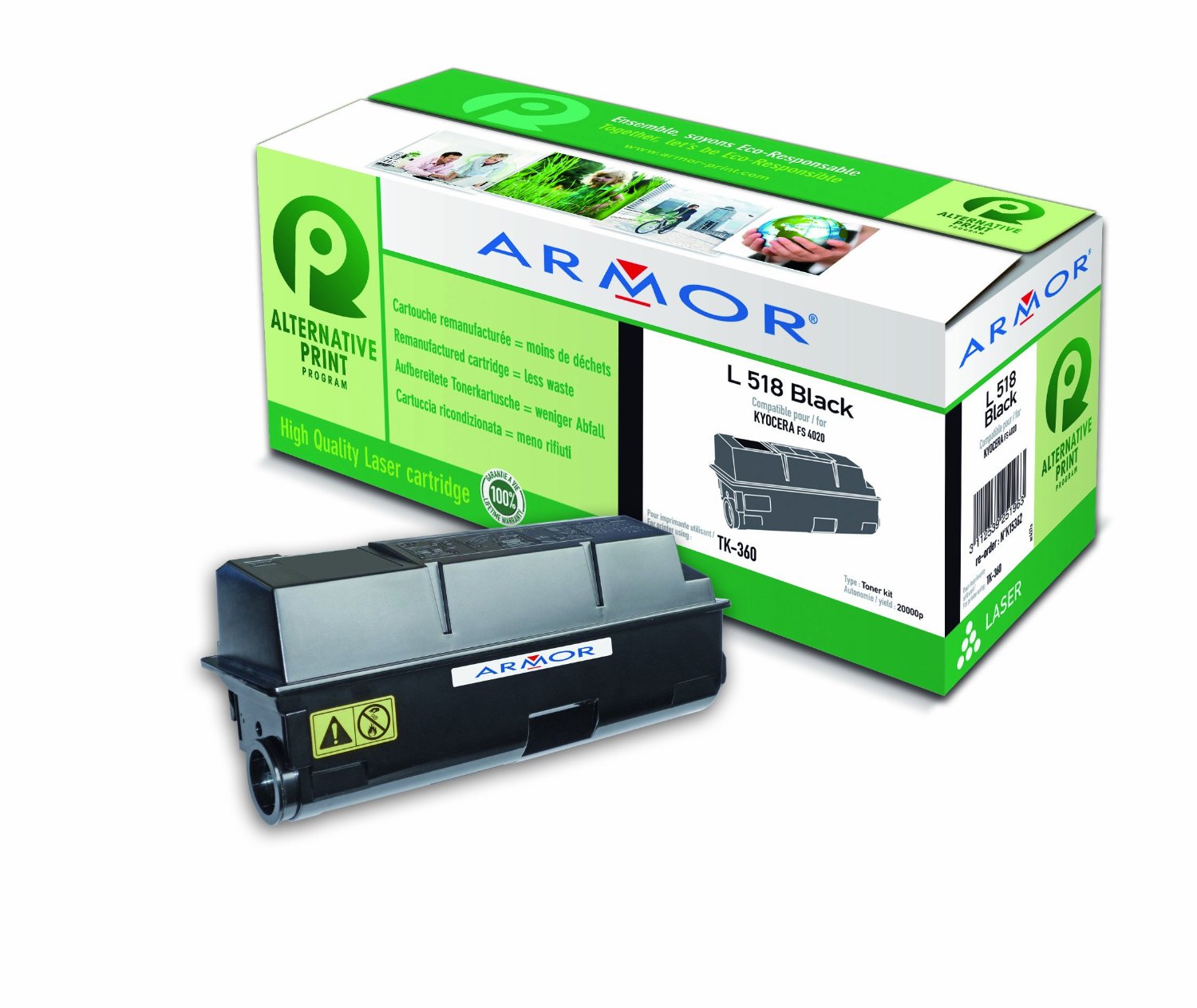 ARMOR toner pre KYOCERA FS4020 20.000 str TK 360 K15362