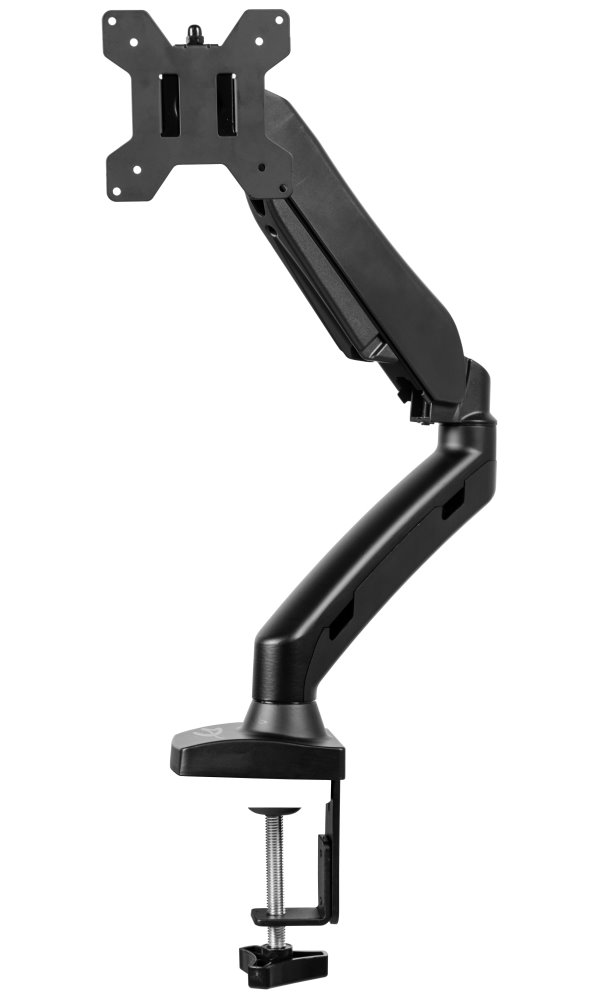 AROZZI ALZARE/ stolní držák pro monitory/ plynový píst/ ocel, hliník/ černý AZ-ALZARE