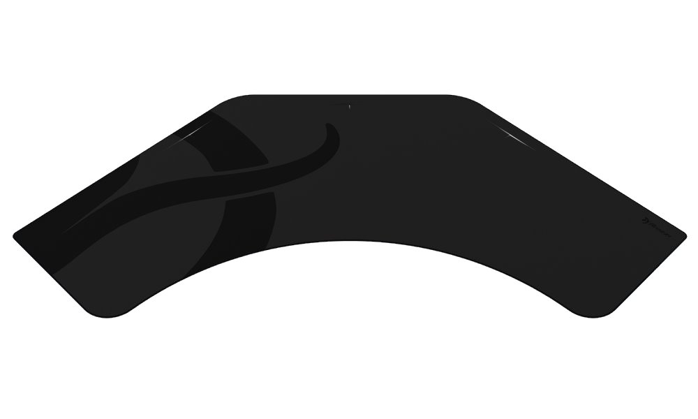 AROZZI ARENA Angelo DeskPad Gun Metal/ ochranná podložka pro stůl Arena Angelo ARENA-ANGELO-PAD-GM