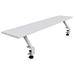 AROZZI ARENA Desk Riser Large White/ přídavná ergo polička pro herní stůl/ šíře 111 cm/ bílá AZ-DR-L-WT
