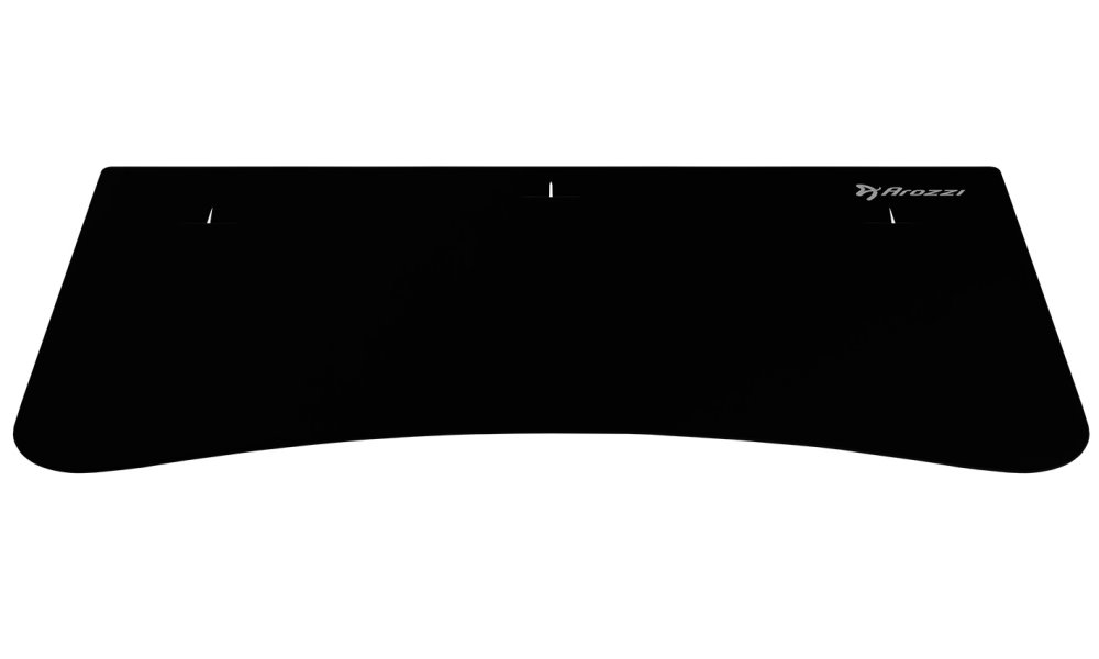 AROZZI ARENA Medium Desk Pad Pure Black/ ochranná podložka pro stůl Arena Medium ARENA-MEDIUM-PAD-PBK