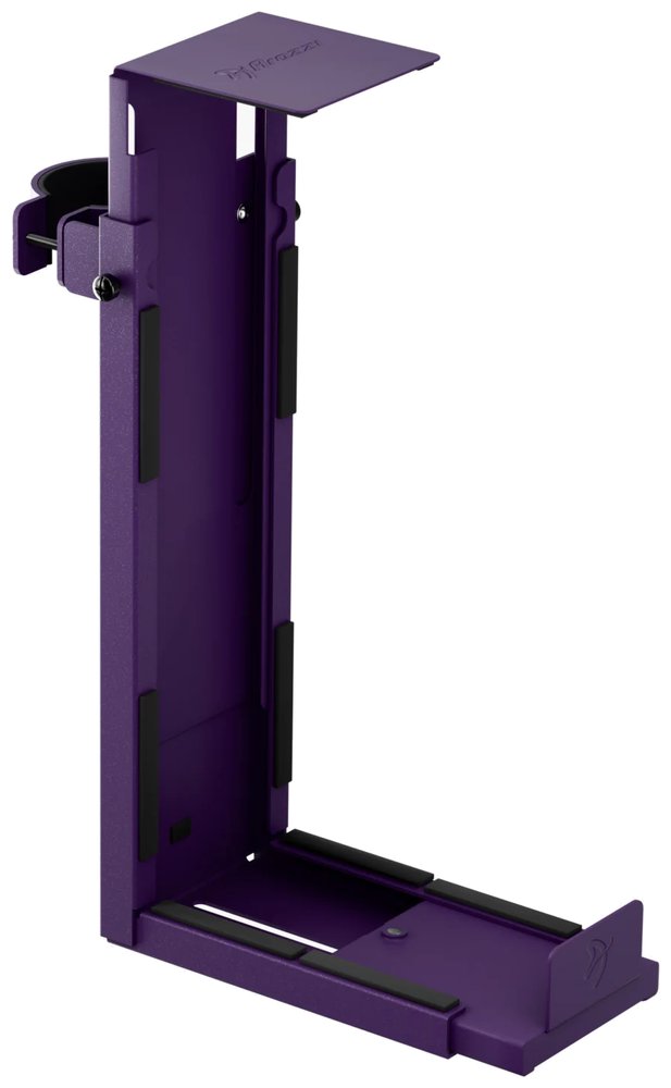 AROZZI ARENA PC Mount Purple/ držák PC na nohu stolu/ nosnost 30kg/ fialový AZ-PCMOUNT-PP