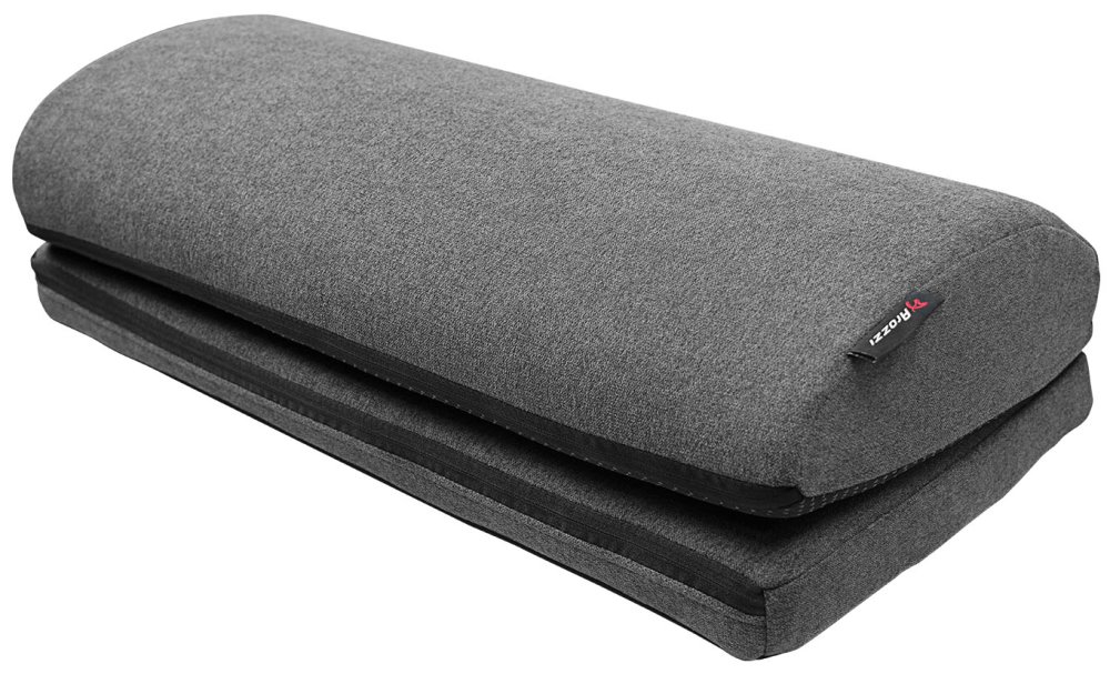 AROZZI Foot Rest Soft Fabric Dark Grey/ ergonomický polštář pod nohy/ tmavě šedý AZ-FOOTREST-SFB-DG