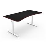 AROZZI herní stůl ARENA Gaming Desk/ černobílý ARENA-WHITE