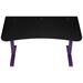 AROZZI herní stůl ARENA MEDIUM Purple/ fialový/ šíře 140 cm ARENA-MEDIUM-PP