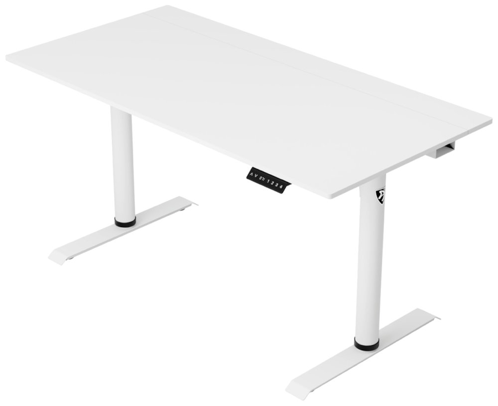 AROZZI herní stůl ARENA NORDICO White/ motorizovaný/ barva deska bílá, nohy bílé/ šíře 140cm/ výška 71 ARENA-NRD-BOX2-WT