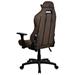 AROZZI herní židle TORRETTA SuperSoft/ látkový povrch/ hnědá TORRETTA-SPSF-BWN