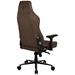 AROZZI herní židle VERNAZZA XL Supersoft Brown/ látkový povrch/ hnědá VERNAZZA-XL-SPSF-BWN