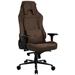 AROZZI herní židle VERNAZZA XL Supersoft Brown/ látkový povrch/ hnědá VERNAZZA-XL-SPSF-BWN
