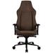 AROZZI herní židle VERNAZZA XL Supersoft Brown/ látkový povrch/ hnědá VERNAZZA-XL-SPSF-BWN