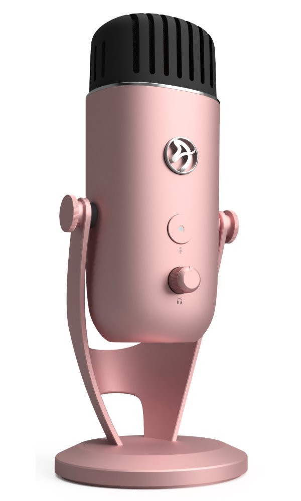 AROZZI mikrofon COLONNA/ růžový COLONNA-ROSEGOLD