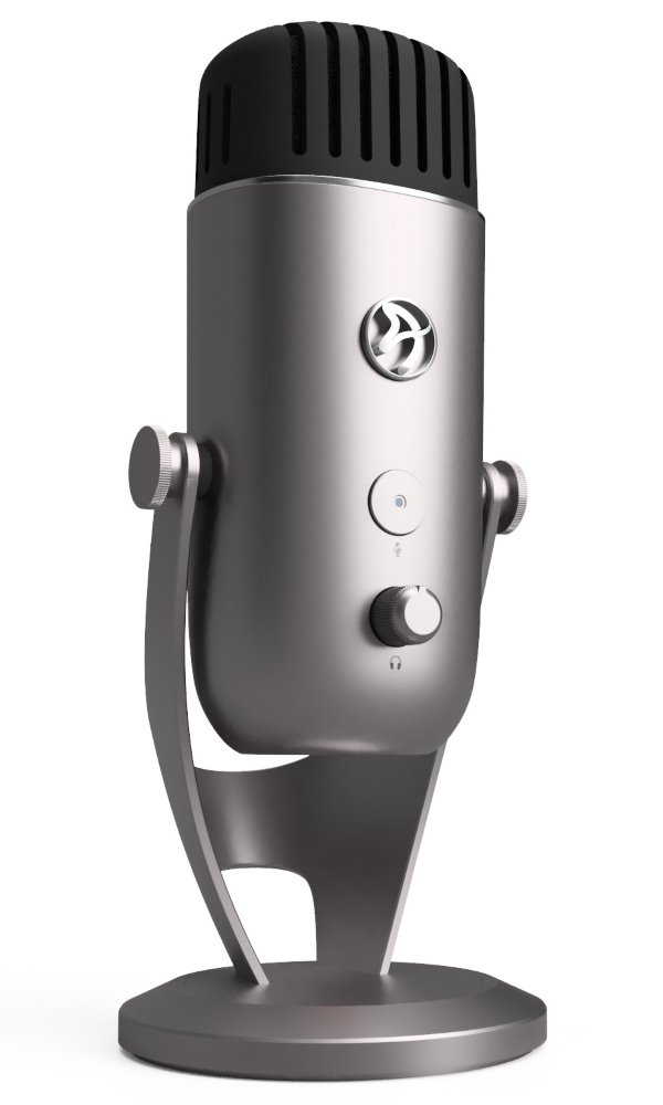 AROZZI mikrofon COLONNA/ stříbrný COLONNA-SILVER