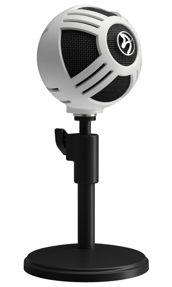 AROZZI mikrofon SFERA/ bílý SFERA-WHITE
