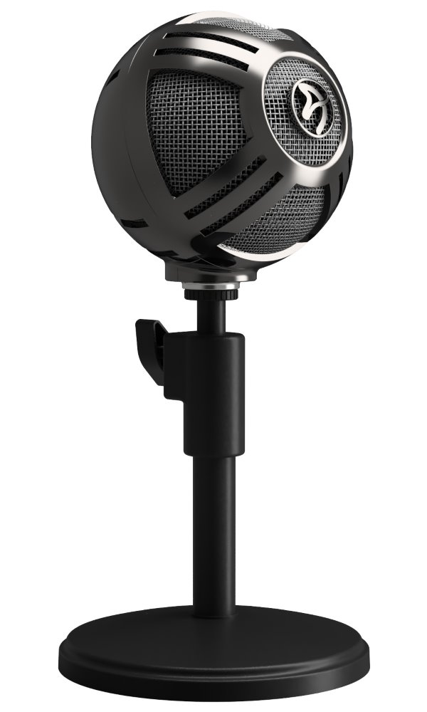 AROZZI mikrofon SFERA/ stříbrný SFERA-CHROME