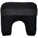 AROZZI Neck Pillow Velvet Black/ ergonomický polštář pod hlavu a krk/ sametově černý AZ-NECKPILLOW-VELVET-BK