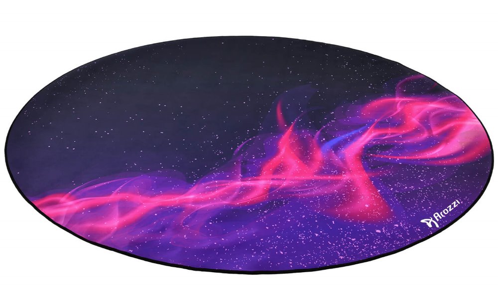 AROZZI Zona Floorpad Galaxy/ ochranná podložka na podlahu/ kulatá 121 cm průměr/ design galaxie AZ-ZONA-PAD-GALAXY