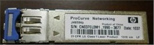 Aruba 1G SFP LC LX 10km SMF XCVR J4859D