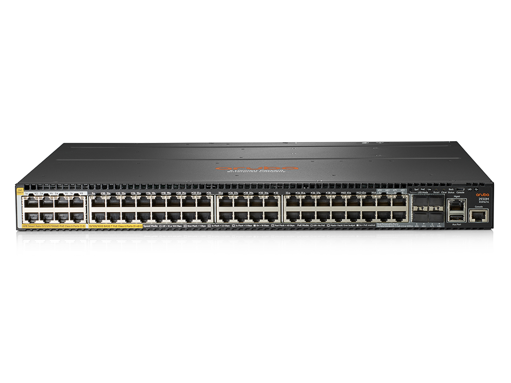 Aruba 2930M 40G 8SR PoE Class 6 1s Swch R0M67A